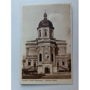POSTKARTE RADOM GARRISON CHURCH 1940