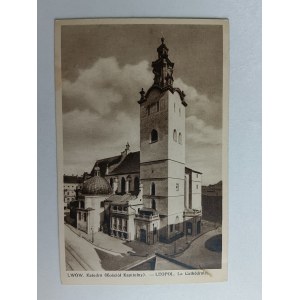 POHLEDNICE LVOVSKÉ KATEDRÁLY KAPITULNÍ KOSTEL PŘED VÁLKOU