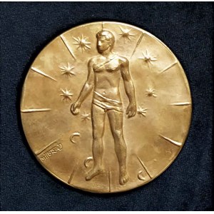Igor Mitoraj (1944 - 2014), Medaille Artikulationen, 1983-1984 (Auflage I 270/500)