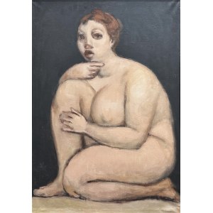 Tomasz Kazikowski (1952-2021), Nude of a seated woman