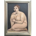 Tomasz Kazikowski (1952-2021), Nude of a seated woman
