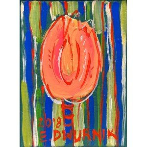 Edward Dwurnik (1943 - 2018), Tulip, 2018