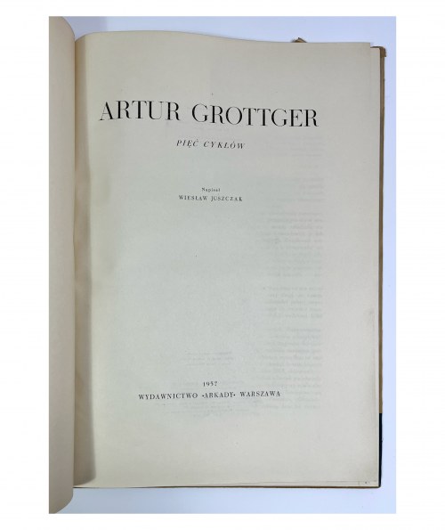 ARTUR GROTTGER, 1957