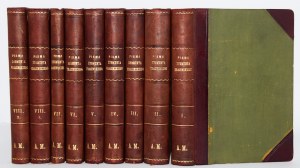 KRASIŃSKI Zygmunt - Pisma...Wydanie jubileuszowe. Mit Porträt des Autors. Kraków 1912. 1-8 (in 9 Bänden) vollständig.