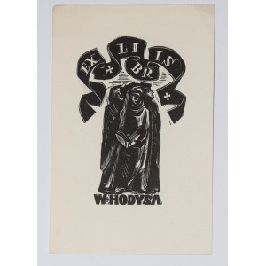 Ex libris [von A. Młodzianowski] von Włodzimierz Hodys (1905-1987) - polnischer Kunsthistoriker, Pädagoge, Kulturanimator.