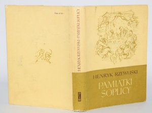 RZEWUSKI Henryk - Pamiątki Soplicy. Illustré par A. Uniechowski