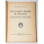 SINKO Tadeusz - Hellada and Roma in Poland. Lvov 1933.