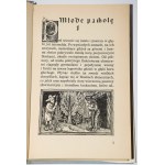 PRZYBOROWSKI Walery - Madejowe łoże. Historický příběh z jedenáctého století. Grafická úprava: Szymon Kobyliński.