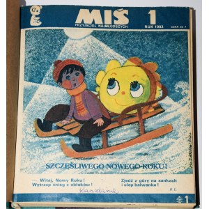 ORSACCHIOTTO AMICO DEI PIÙ PICCOLI. Annuario 1983. n. 1-24 completo. Anno XXVII.