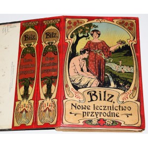 [Bookplate, prospectus]. BILZ F. E. - New natural healing.