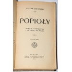 ŻEROMSKI Stefan - Popioły, 1-3 vollständig. Warschau 1912.