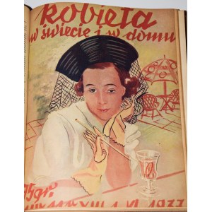 KOBIETA NA ŚWIECIE I W DOMU. Rocznik 1937. Nr 1-23. Rok XIII.