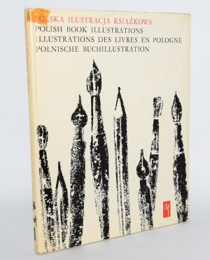 Polish book illustration, edited by Wojciech Skrodzki. 1st ed. Warsaw 1964.