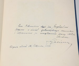 [dedykacja] PIŁSUDSKI Józef - 1920. Budapeszt 1934.