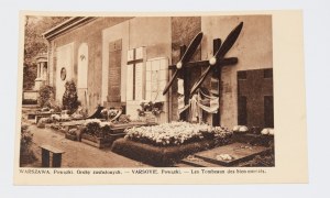 WARSAW. Powazki. Graves of the distinguished. - VARSOVIE. Powązki - Les Tombeaux des bien merites. 1936.