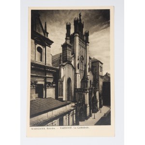 WARSZAWA. Katedra. - VARSOVIE. La Cathedrale. 1936.