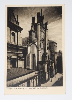WARSAW. Cathedral. - VARSOVIE. La Cathedrale. 1936.