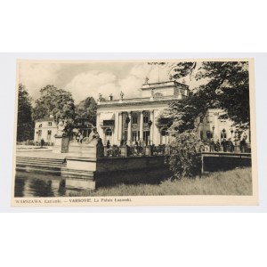 WARSZAWA. Łazienki. - VARSOVIE. La Palais Łazienki. 1937.