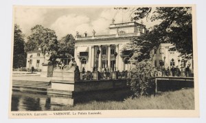 VARŠAVA. Koupelny. - VARSOVIE. La Palais Lazienki. 1937.