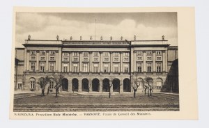 WARSAW. Presidium of the Council of Ministers. - VARSOVIE. Palais du Conseil des Ministers. 1936.