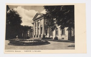 WARSAW. Belvedere. - VARSOVIE. Le Belvedere. 1936.