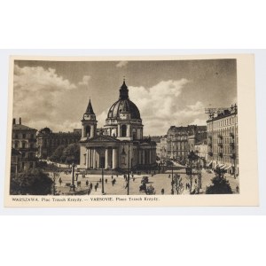WARSAW. Plac Trzech Krzyży. - VARSOVIE. Place des trois croix. 1936.