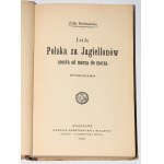 BUKOWIECKA Zofia - Wie Polen unter den Jagiellonen von Meer zu Meer wuchs. Umschlag. Jan Bukowski. Warschau 1909.