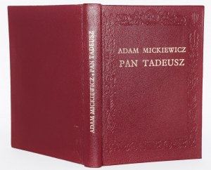 MICKIEWICZ Adam - Pan Tadeusz, czyli ostatni zajazd na Litwie. Illustrated by J. M. Szancer. 