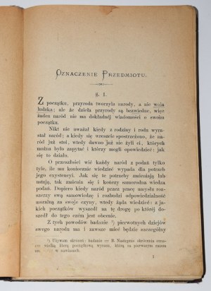 WOJCIECHOWSKI Tadeusz - Chrobacya. Rozbiór Starożytności Słowiańskich. Cracovia 1873.
