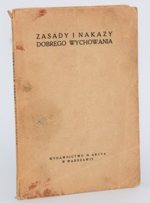 VAUBAN Marja; KURCEWICZ Michał - Zasady i nakazy dobrego wychowania. Warszawa 1928.