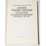 [venovanie] SZTEINKE Anzelm Janusz OFM - Kostol svätého Antona a františkánsky reformovaný kláštor vo Varšave 1623-1987.