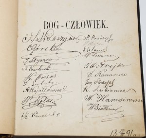 BESSON Louis - Gott - Mensch. Die Lehren des bischöflichen Priesters ... Warschau 1890