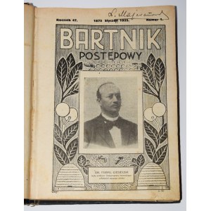 Progressive BARTNIK. R. 47, 1925 Nos.1-12 + DADANT &amp; LANGSTROTH - Bee and Street Lvov 1925.