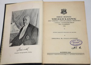 NAŁĘCZ-GOSTOMSKI Wł. - La storia e lo sviluppo della Grande Katowice ... 1926