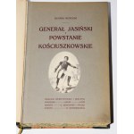[oprawa Puget, egz. specjalny] MOŚCICKI Henryk - Generał Jasiński. Kraków 1917.