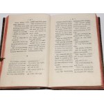 [Judaica] CHIARINI Luigi - Słownik hebrayski, ułożony i pokrewnemi dyalektami arabskim... Warszawa 1829.