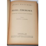 PIŁSUDSKI Józef - Pisma zbiorowe, 1-10 komplet. Warschau 1937-1938.