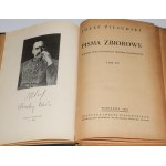 PIŁSUDSKI Józef - Pisma zbiorowe, 1-10 komplet. Varsavia 1937-1938.