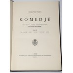 FREDRO Aleksander - Komedje, 1-6 komplet. Ľvov 1926.