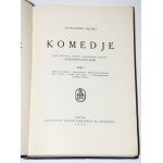 FREDRO Aleksander - Komedje, 1-6 komplet. Lvov 1926.