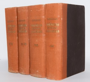 HERGENROTHER Józef Kard - Historya powszechna Kościoła Katolickiego, 1-18 komplet [en 4 volumes complets]. Varsovie 1901-1905.