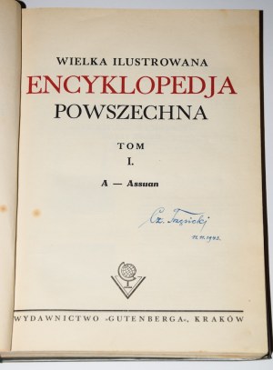 GRANDE ENCICLOPEDIA UNIVERSALE ILLUSTRATA VOL. 1-18: A-Z, Vol. 19-20: Supplemento A-Z. 1935-1937.