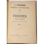 KRASZEWSKI J.I. - Pogrobek. Powieść historyczna z czasów Przemysławowskich, 1-2 komplet [ en 1 vol.]. Varsovie 1888.