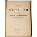 KRASZEWSKI J.I - Hrabina Cosel. Bruhl. Z siedmioletniej wojny. Warszawa 1888.