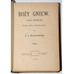 KRASZEWSKI J.I. - Boży gniew. Powieść historyczna (Czasy Jana Kazimierza), 1-3 komplet [en 1 vol.]. 1ère éd. Varsovie 1886.