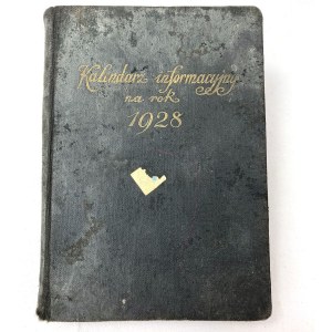 Kalendarz informacyjny dla podoficerów zawodowych na rok 1928. Opracował Józef Meksz.