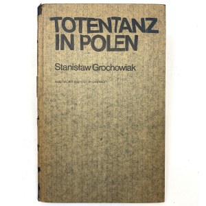 Grochowiak Stanisław - Totenplatz in Polen. PREMIÈRE ÉDITION !