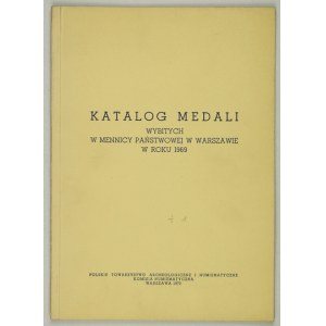 Katalog medailí ražených ve Státní mincovně ve Varšavě v roce 1969
