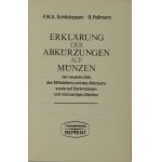 Přetisk knihy Erklärung der Abkürzungen auf Münzen der neueren Zeit ....