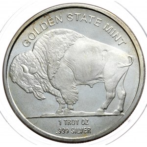 USA, bizon, 1 oz, 1 uncja Ag 999